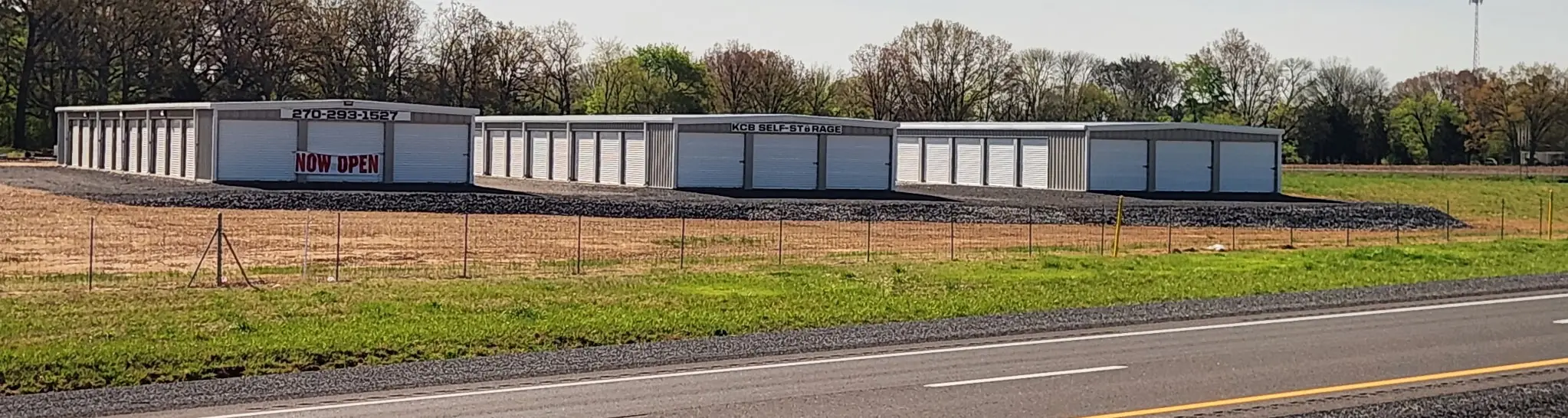 KCB Self Storage facility in south Murray, KY